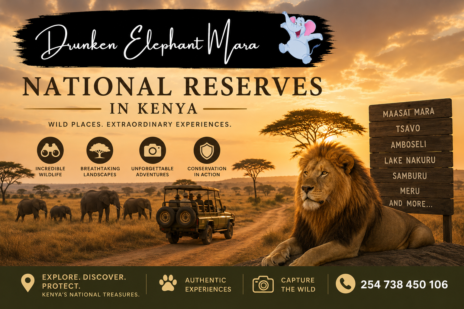 National Reserves in Kenya