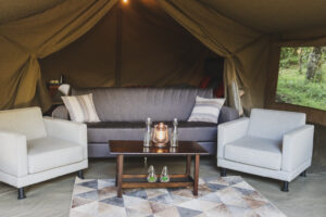 Drunken Elephant Mara - Executive Safari Tent (Tent 9) with Lounge Area - Angle 11